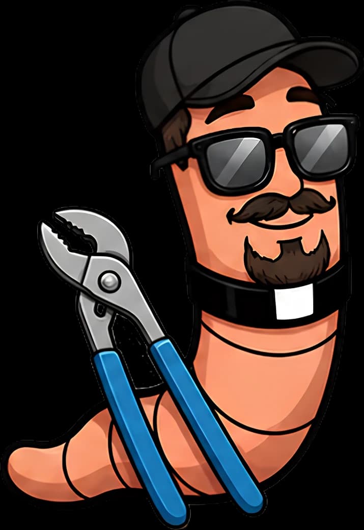 Pastor holding channel lock pliers